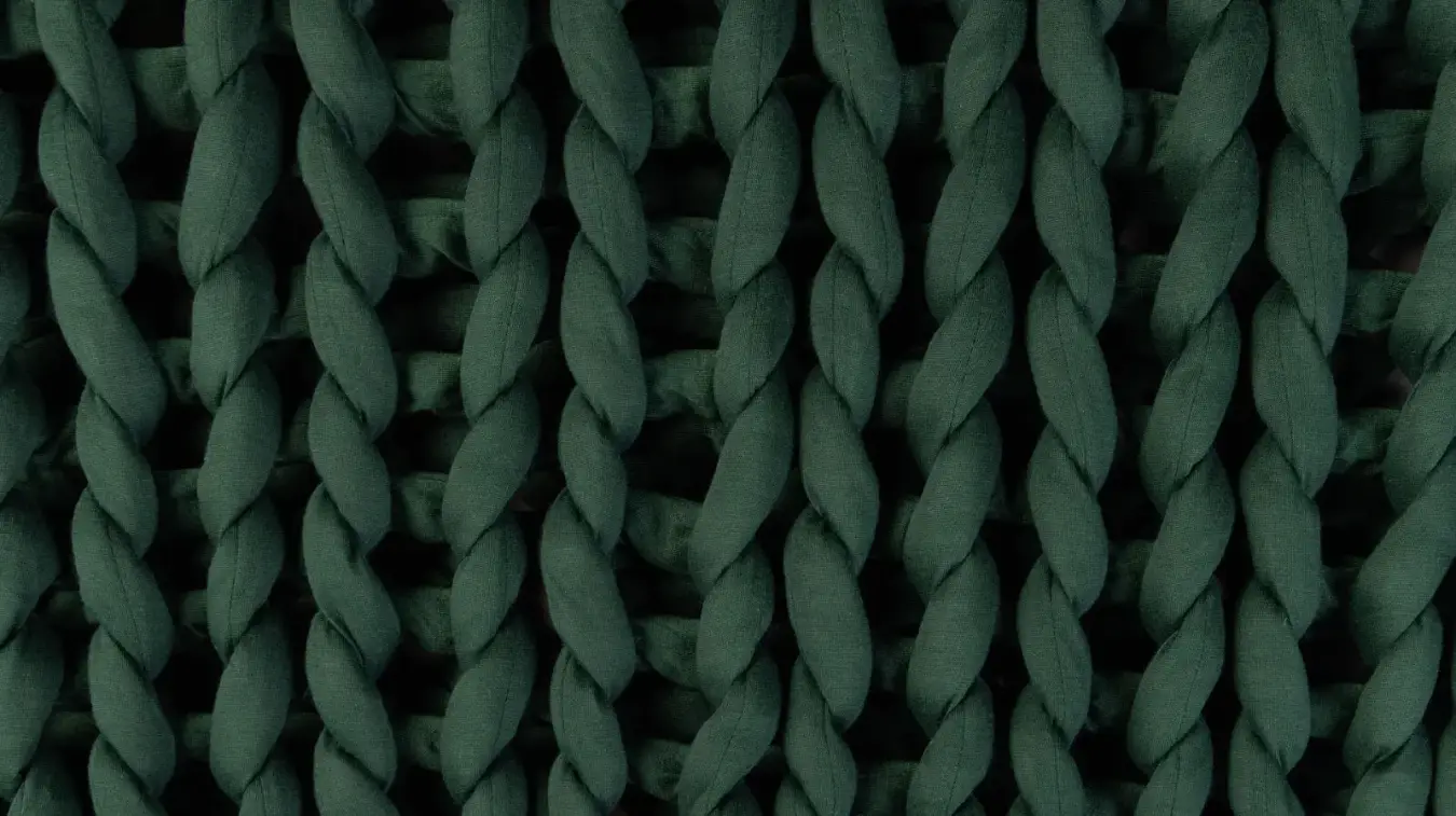 Одеяло Gravity Wicker, цвет зеленый картинка - 5 - большое изображение